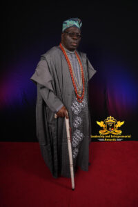 Special Guest of Honour: HRM. Oba Babatunde Olaogun Ogunlaja JP. The Aladeshoyin of Odo-Naforija Kingdom, Epe. Lagos State, Nigeria.